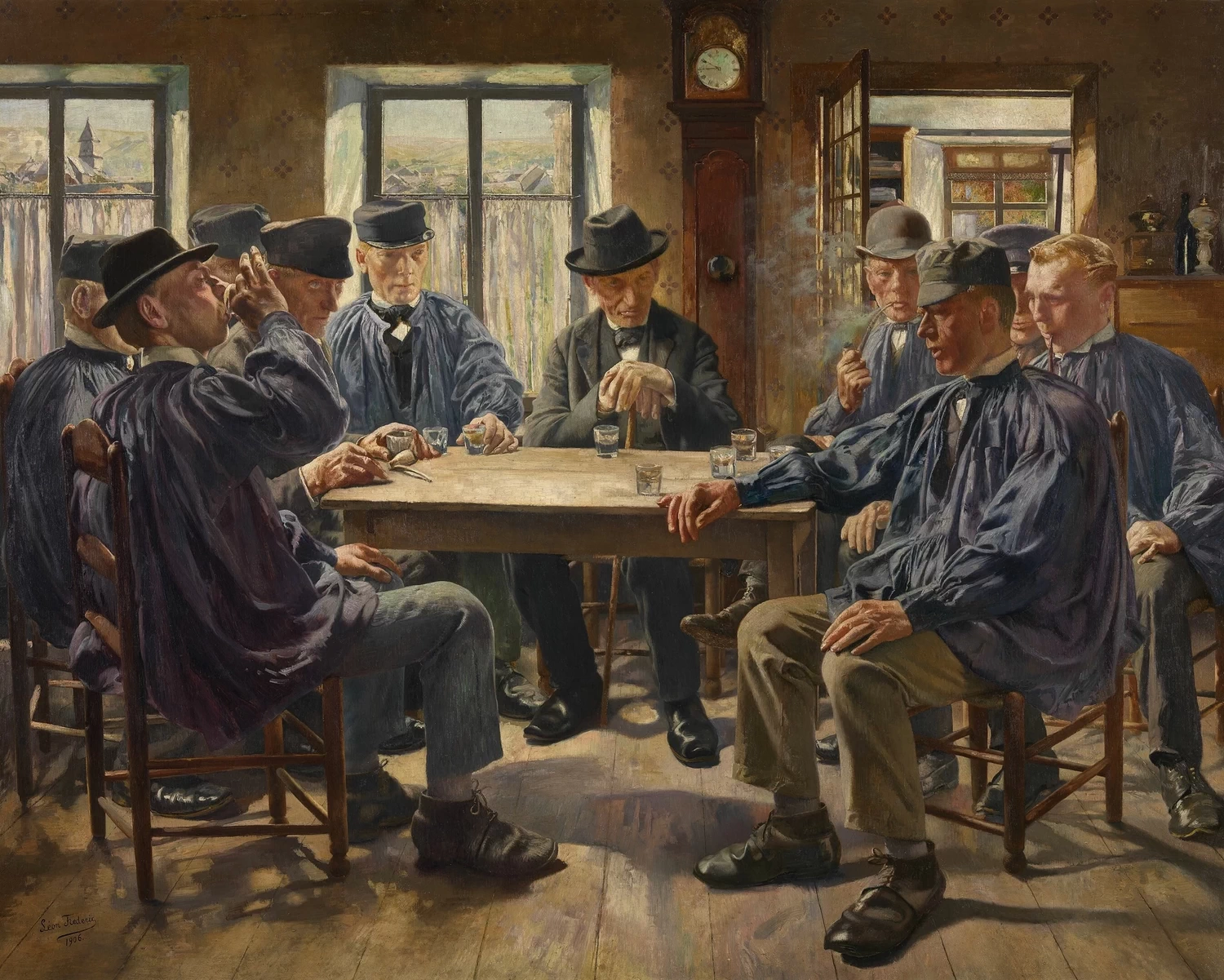 La domenica prima della messa, 1906 - Koninklijk Museum voor Schone Kunsten Gant